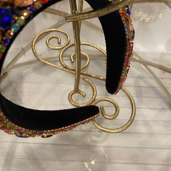- Bossed up blinged out rhinestone headband …Tis the Season